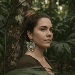 JAGUAR — Beaded Statement Earrings
